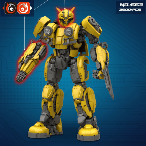 66 663 bumblebee verion 2018 transformer robot 8516 - LEPIN Germany