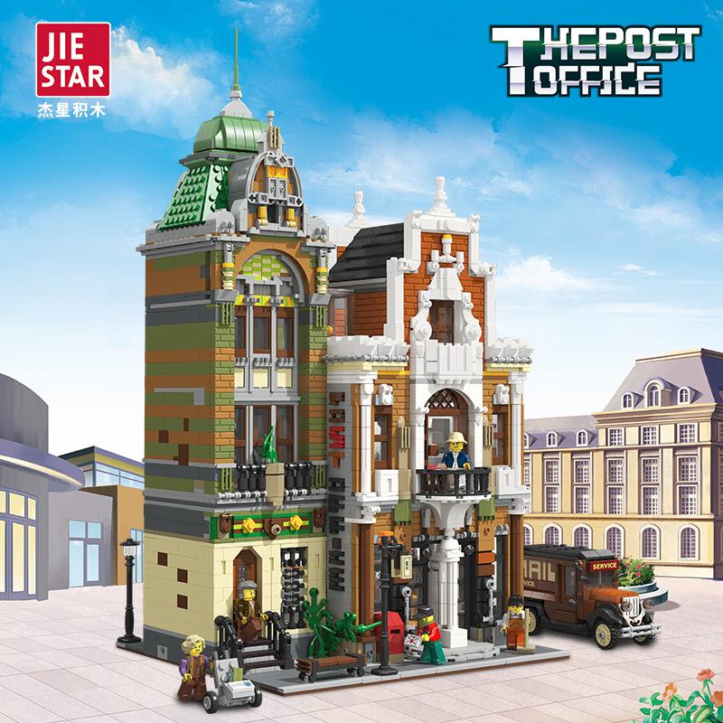JIE STAR 89126 The Post Office with 4560 pieces 1 - LEPIN Germany