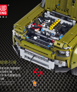 Land Car Rover Model Bricks Compatible with legoed 42110 Off road Vehicle Technic Series Building Blocks 4 - LEPIN Germany