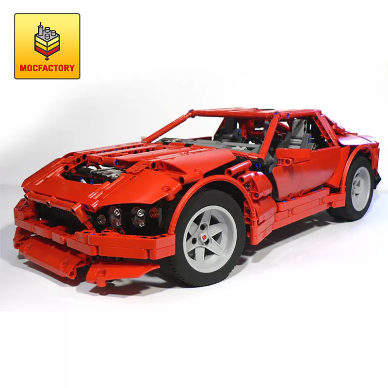 MOC 0587 Red Coupe V12 by Lipko MOC FACTORY - LEPIN Germany