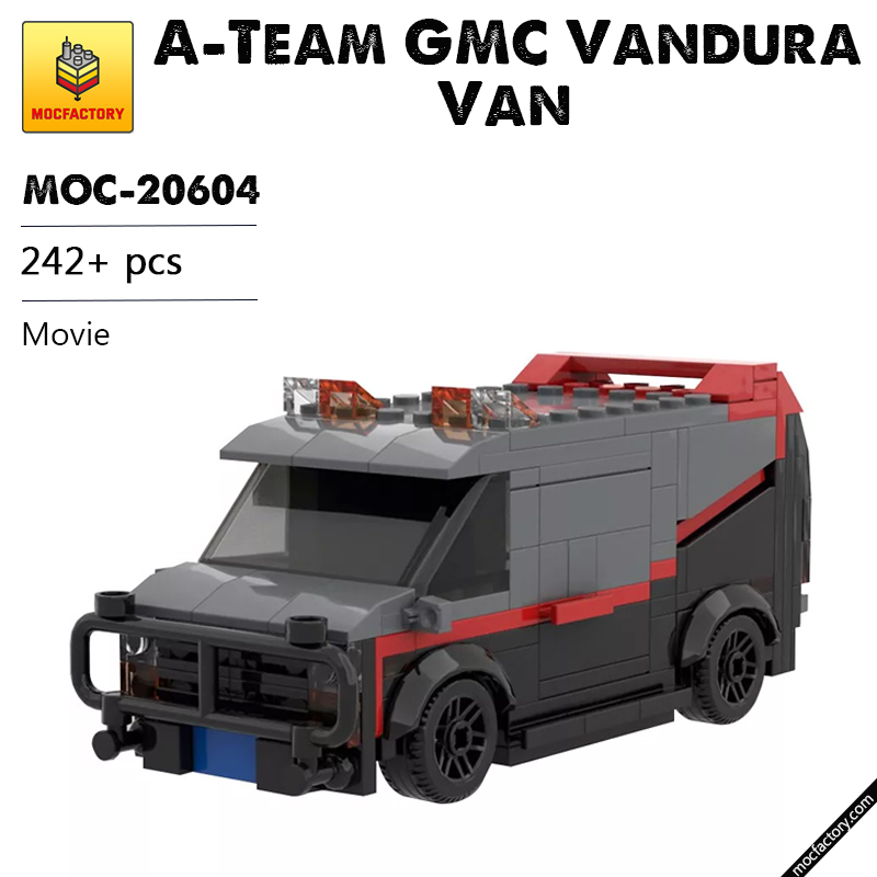 MOC 20604 A Team GMC Vandura Van Movie by mkibs MOC FACTORY - LEPIN Germany