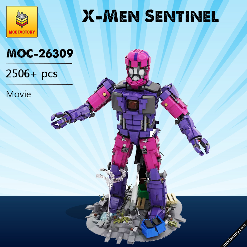 MOC 26309 X Men Sentinel Super Heroes by IScreamClone MOCFACTORY - LEPIN Germany