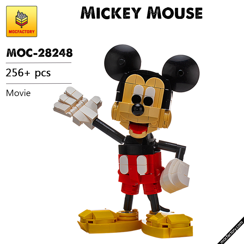 MOC 28248 Mickey Mouse Movie by buildbetterbricks MOC FACTORY - LEPIN Germany