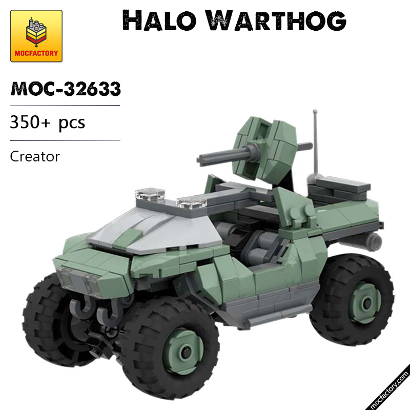 MOC 32633 Halo Warthog Creator by NickBrick MOC FACTORY - LEPIN Germany