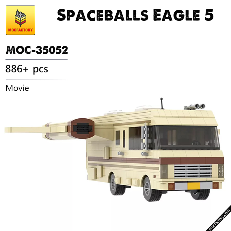 MOC 35052 Spaceballs Eagle 5 Movie by mkibs MOC FACTORY - LEPIN Germany