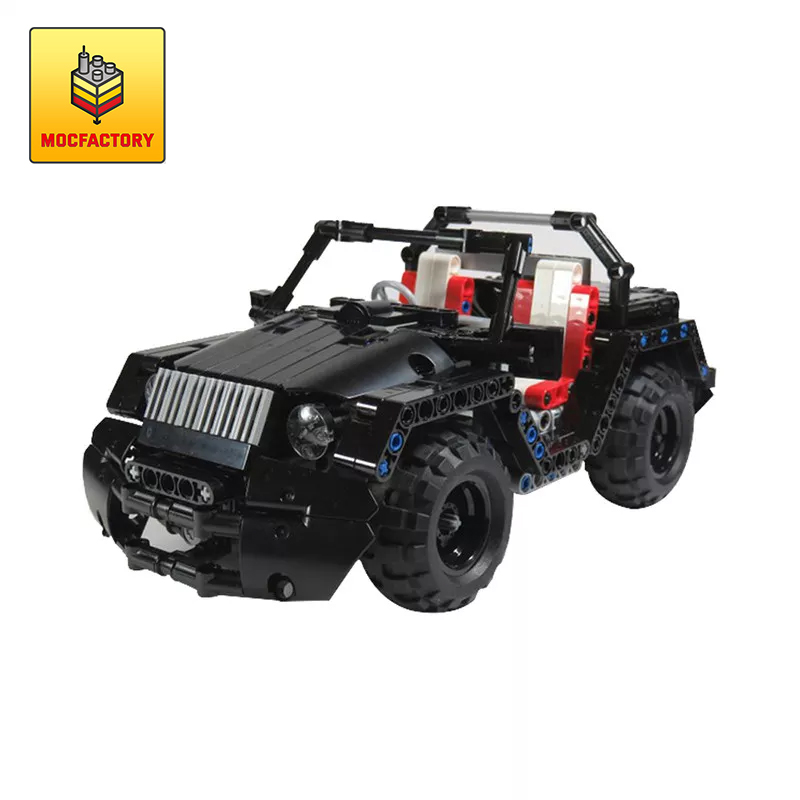 MOC 3879 RC Mini Jeep by Chade MOC FACTORY - LEPIN Germany