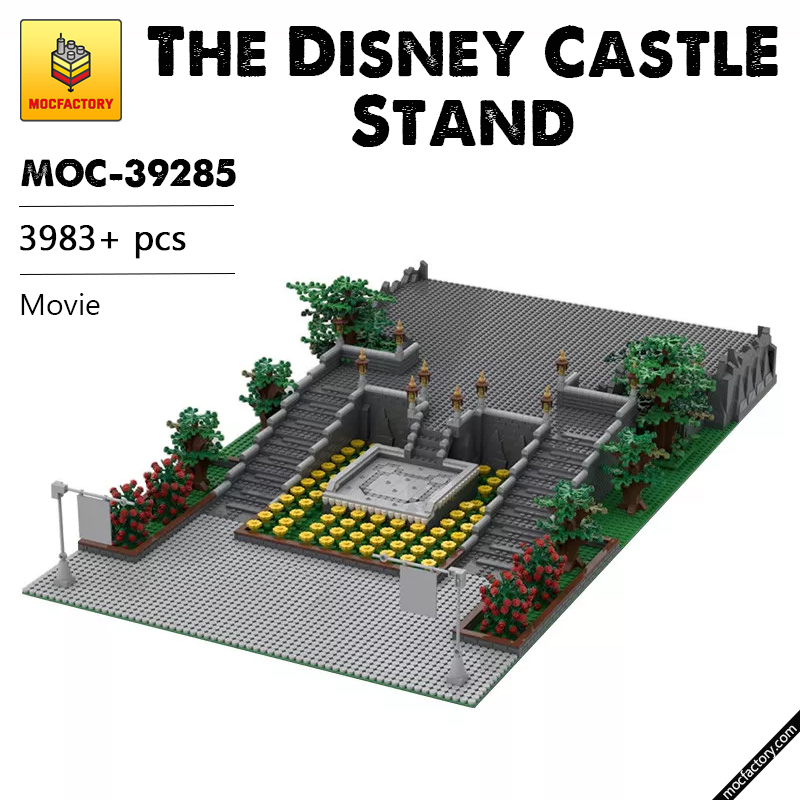 MOC 39285 The Disney Castle Stand by terryoleary MOC FACTORY - LEPIN Germany