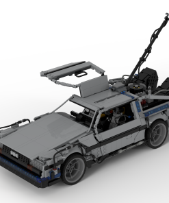 MOC 42632 Back to the Future 1985 DeLorean Time Machine byluissaladrigas MOC FACTORY 1 - LEPIN Germany