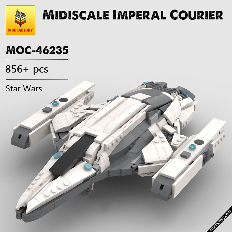 MOC 46235 Midiscale Imperal Courier Star Wars by TheRealBeef1213 MOC FACTORY - LEPIN Germany