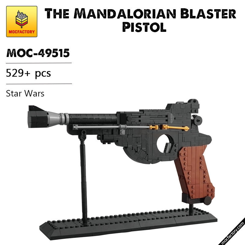 MOC 49515 The Mandalorian Blaster Pistol Star Wars by LegoFin 2 - LEPIN Germany