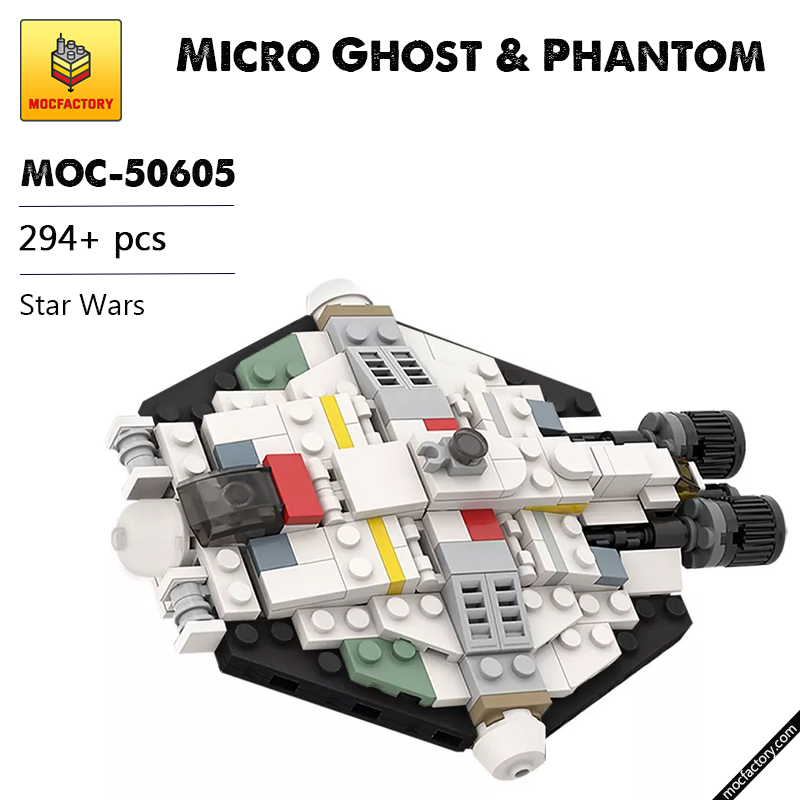 MOC 50605 Micro Ghost Phantom Star Wars by ron mcphatty MOC FACTORY - LEPIN Germany