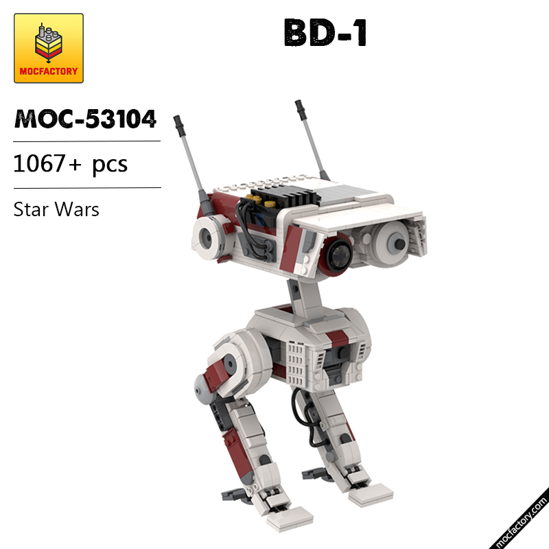 MOC 53104 BD 1 Star Wars by scoutthetrooper MOC FACTORY - LEPIN Germany