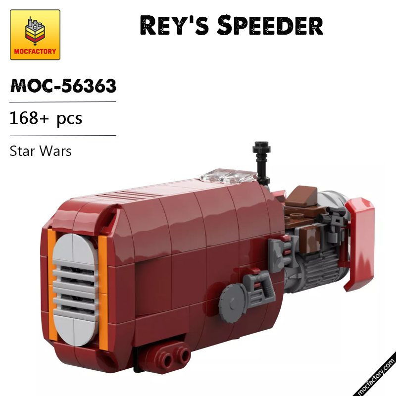 MOC 56363 Reys Speeder Star Wars by JohndieRocks MOC FACTORY - LEPIN Germany
