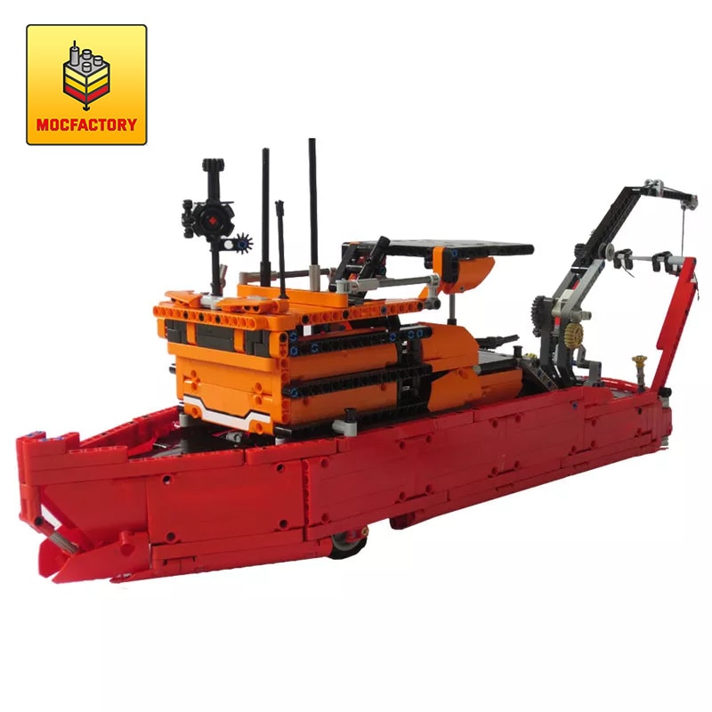 MOC 8135 Ocean explorer REMASTERED RC 6 POWER FUNCTIONS by BrickbyBrickTechnic MOC FACTORY - LEPIN Germany