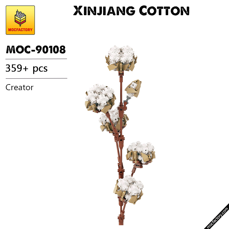 MOC 90108 Xinjiang Cotton Creator MOC FACTORY - LEPIN Germany