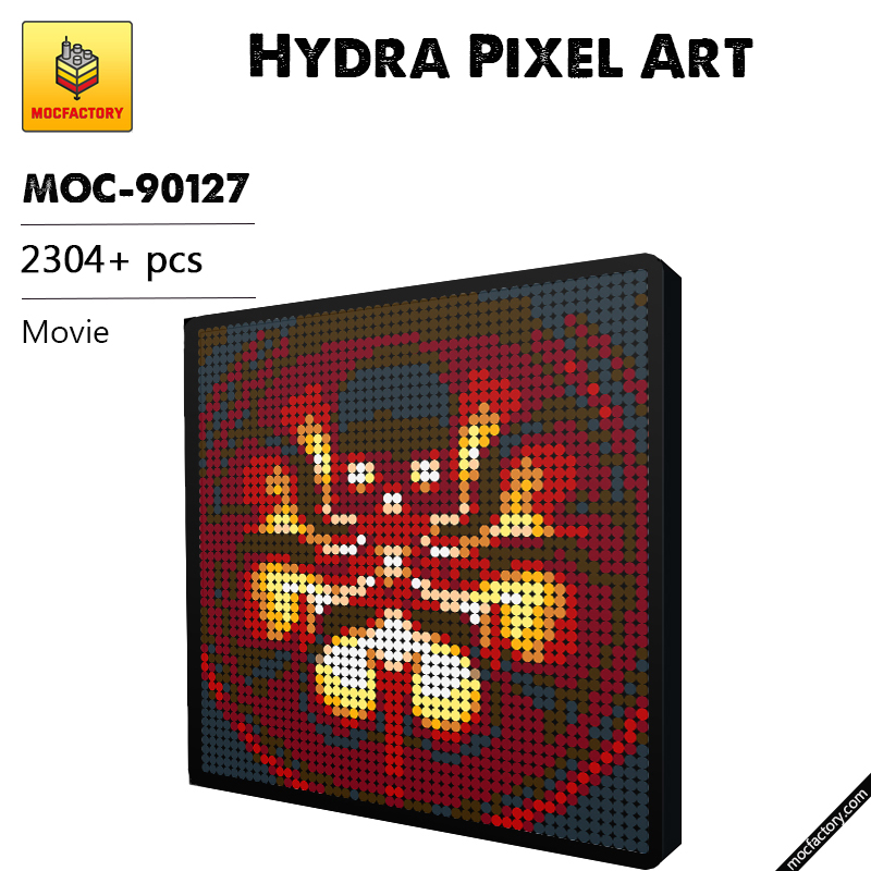 MOC 90127 Hydra Pixel Art Creator MOC FACTORY - LEPIN Germany