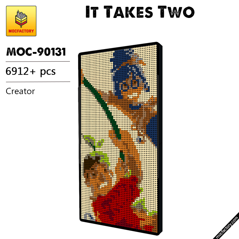 MOC 90131 It Takes Two Pixel Art Creator MOC FACTORY - LEPIN Germany