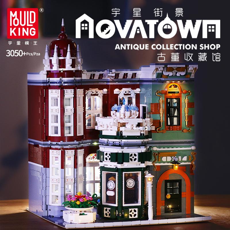MOULD KING MOC Street View Creator Series Antique Collection Shop Building Blocks Bricks For Children Toys - LEPIN Germany