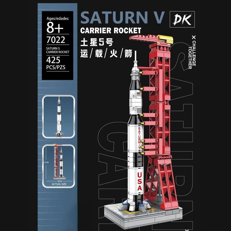 dk 7022 saturn v carrier rocket 4627 - LEPIN Germany