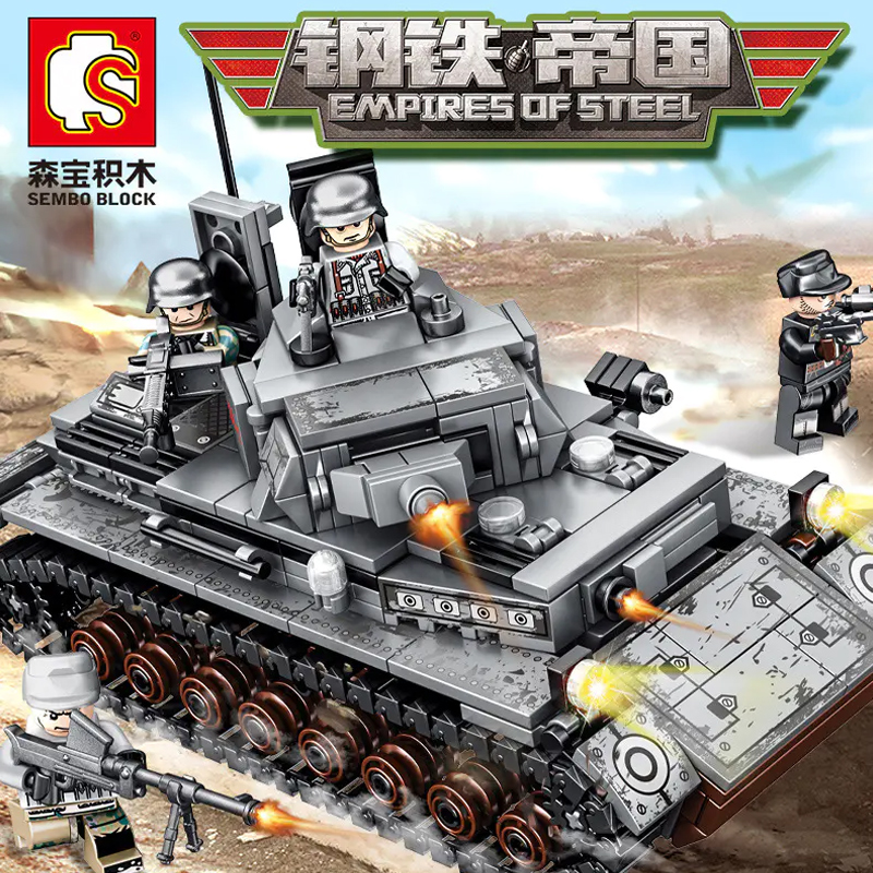 sembo 101322 iron empire german iv tank 1752 - LEPIN Germany