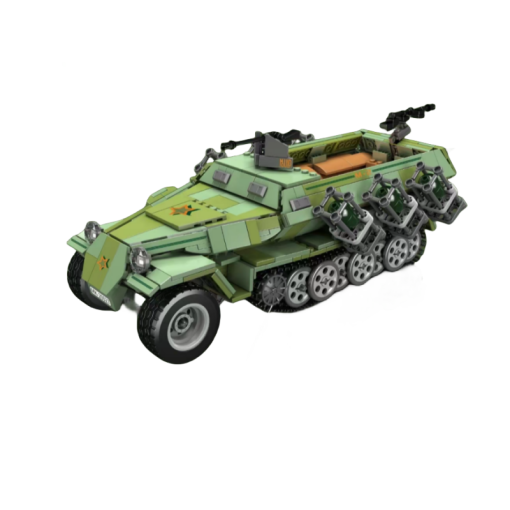 Mould King 20027 Semi tracked Armored Vehicle With Motor 2 - LEPIN Germany