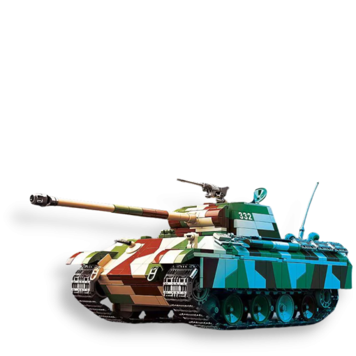 WWII German Panzerkampfwagen V Panther Ausfuehrueng G Sd.Kfz .171 - LEPIN Germany