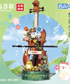 ZHEGAO 661006 Sprout Bear Succulent Violin 1 - LEPIN Germany