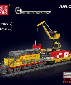 MOULD KING 12027S EMD SD40-2 Diesel Locomotive With Motor with 1257 Pieces 6 - LEPIN Germany d0239e4792 - LEPIN Germany