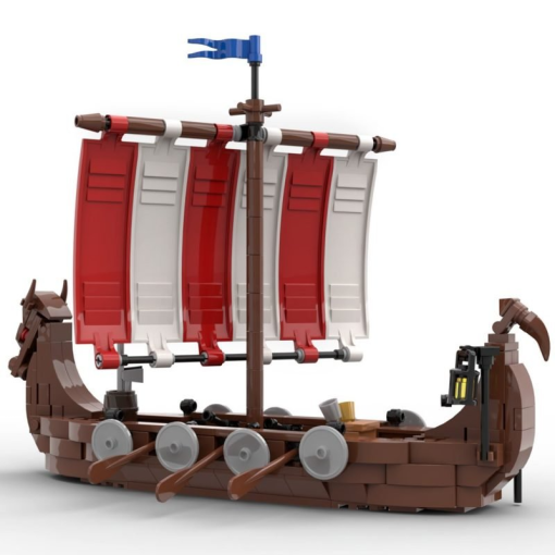 lightake the viking longship moc 2 - LEPIN Germany