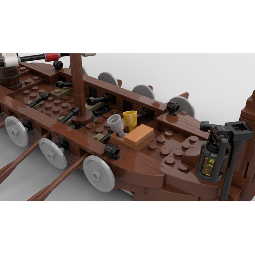 lightake the viking longship moc - LEPIN Germany